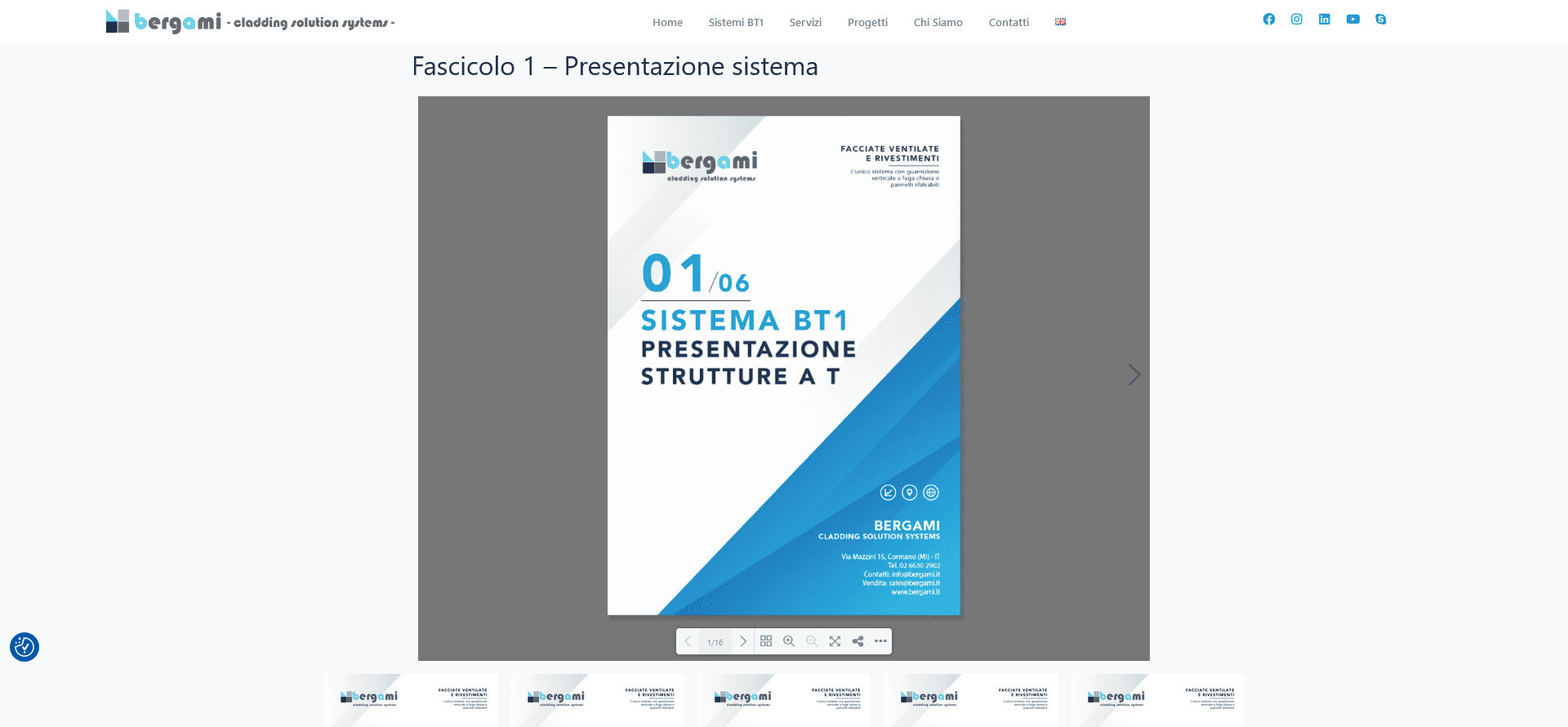 Catalogo tecnico fascicoli Bergami edilizia